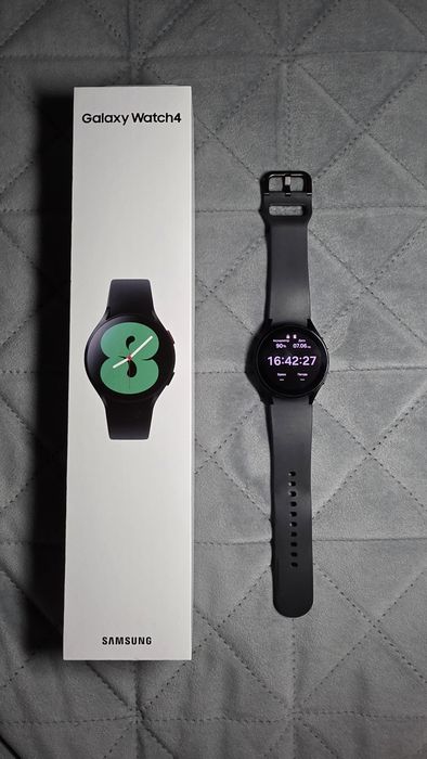 samsung galaxy watch 4 40 mm black - купити телефони та аксесуари