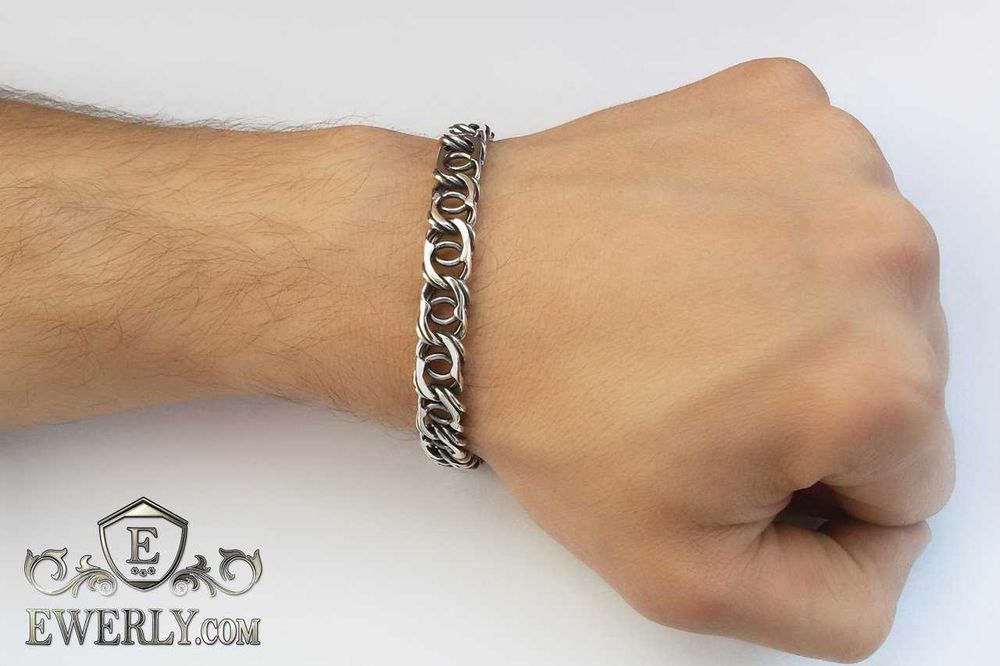 Серебряный браслет Арабский Бисмарк. Срібний браслет Арабський Бісмарк