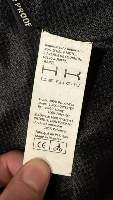 Vendo casaco S motociclo verao + cortavento