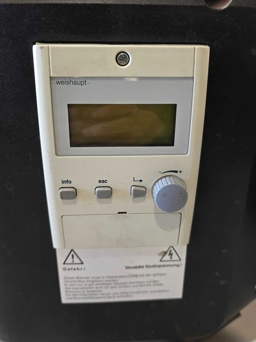 Palnik gazowy Weishaupt WM-G 10/3 A ZM moc 100kW-1000kW modulowany