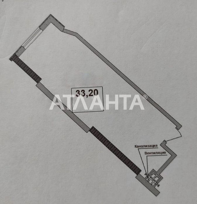 1-room apartment apartment by the address st. Kulikovo pole pl Oktyabrskoy revolyutsii pl (area 33 m²) - Atlanta.ua - photo 9