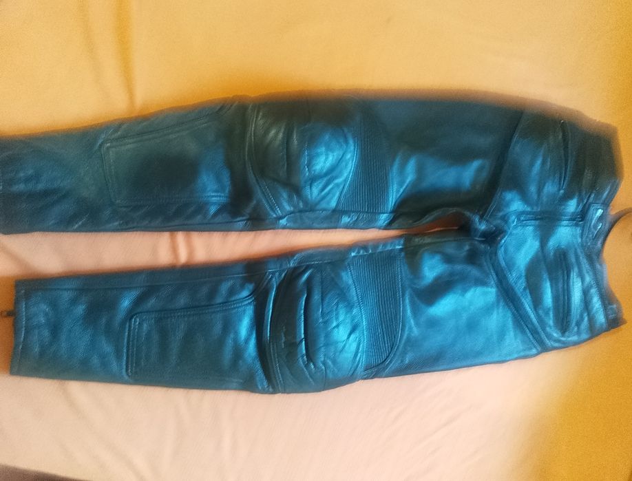 Шкіряні мото штани гарної якості
