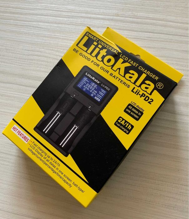 Профессиональное супер зарядное устройство LiitoKala Lii-PD2 Оригинал