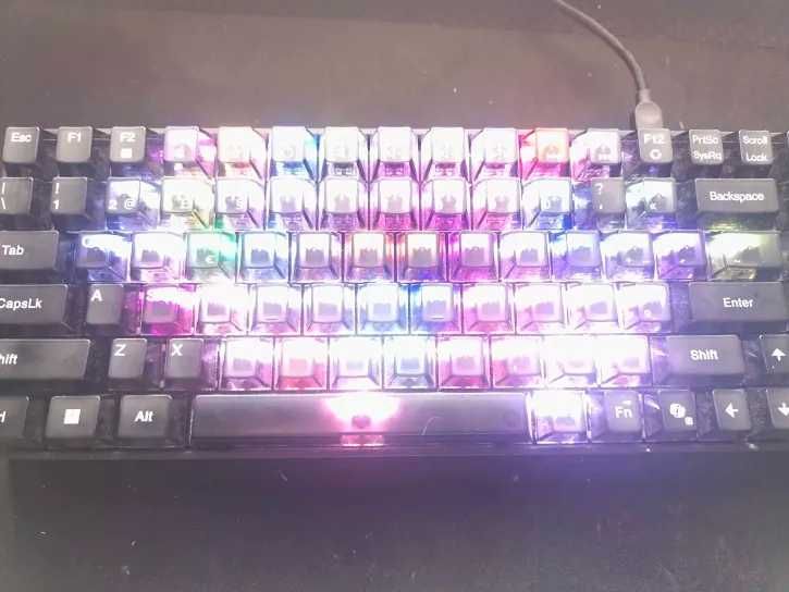 Teclado Mecânico Lenovo MK510 Mini Pro – Switch Castanho