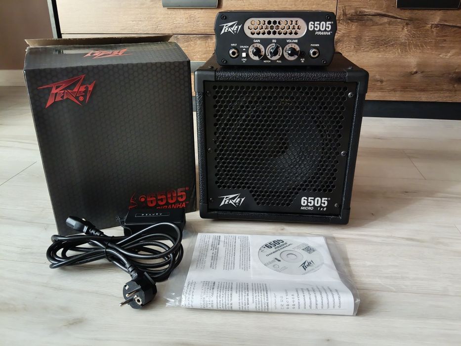 Head  Peavey 6505 Piranha  + 1x8  kolumna gitarowa dedykowana