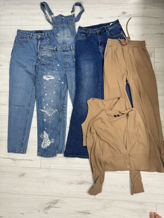 Жіночі речі лотом джинси костюм трійка комбінезон