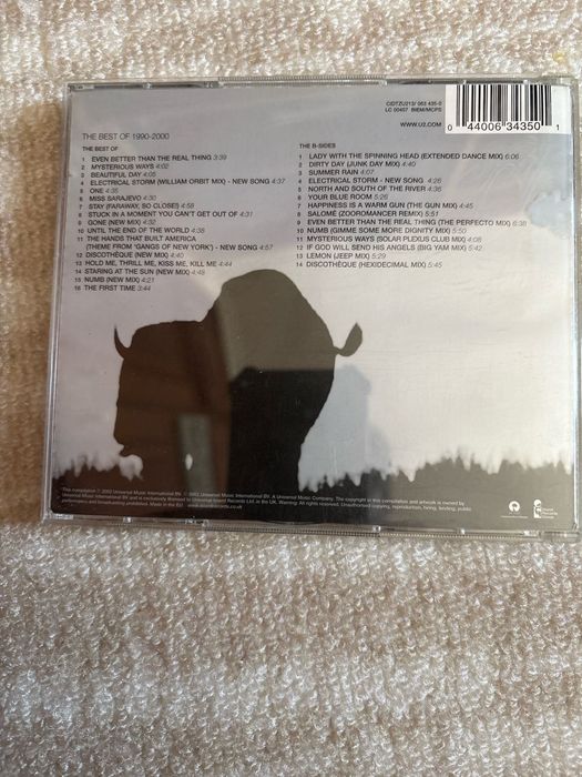 U2 - The Best Of 1990-2000 + B-Sides - 2CD Original