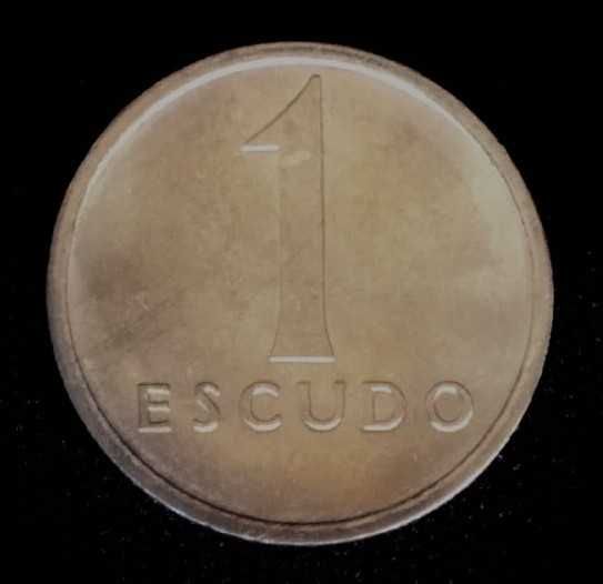 Moeda de 1$00 - Portugal - 1982