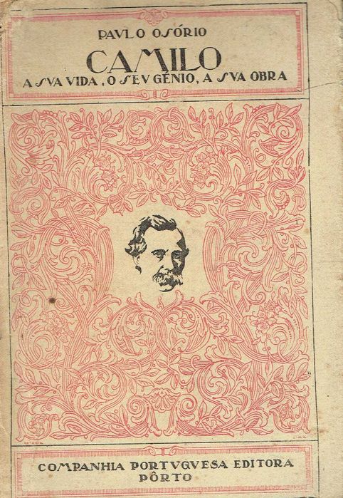 7339

Camilo : a sua vida, o seu génio, a sua obra  
Paulo Osório.