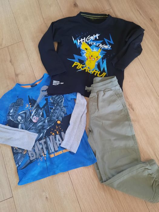 POKEMON bluzka, spodnie i bluzka Zestaw