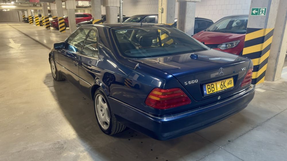 W140 coupe C140 S600 V12 CL ładny zadbany
