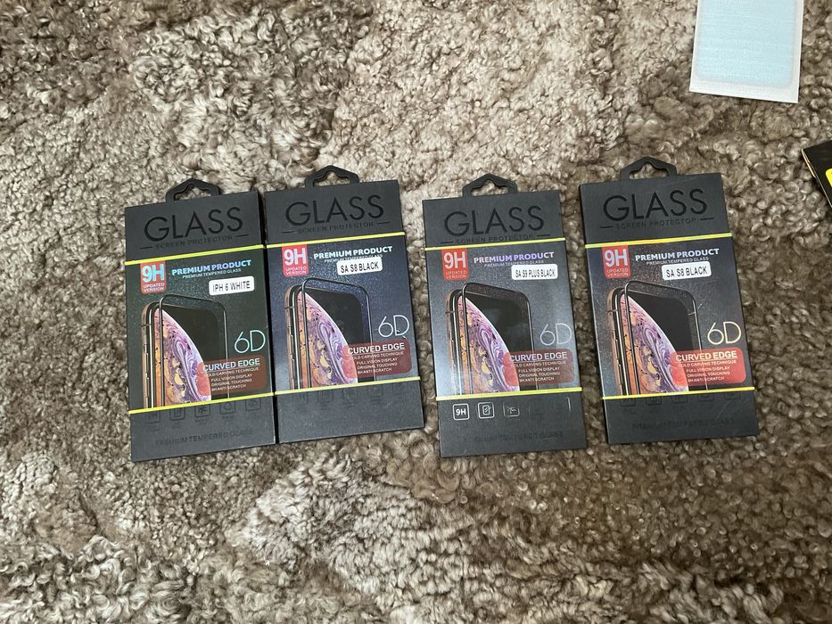 Скло для Iphone 6 7 8 10 samsung s8 s9