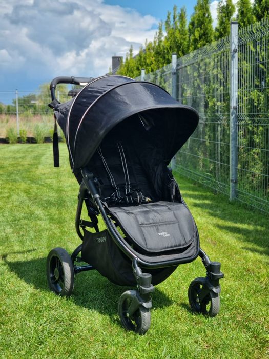 Wózek dziecięcy Valco Snap 4 czarny, lekki, dla dziecka spacerówka