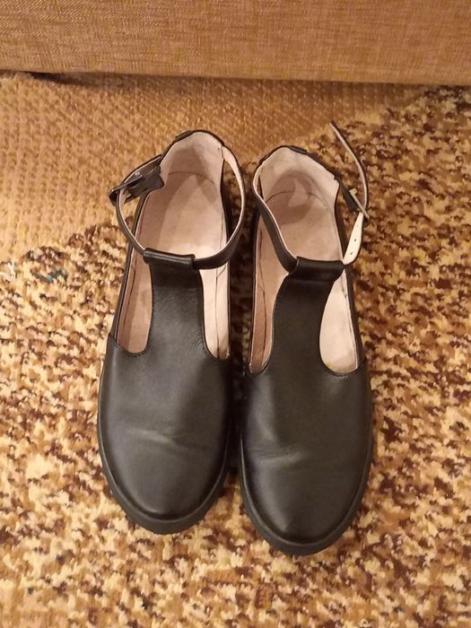 Туфли женские кожаные