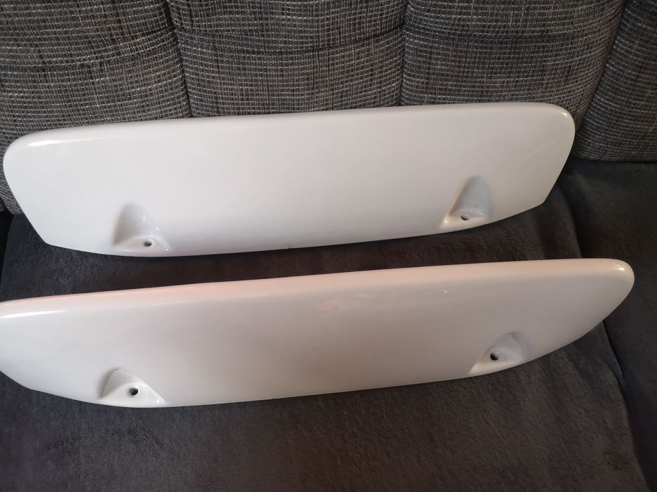 Laufen półka ścienna biała ceramika i