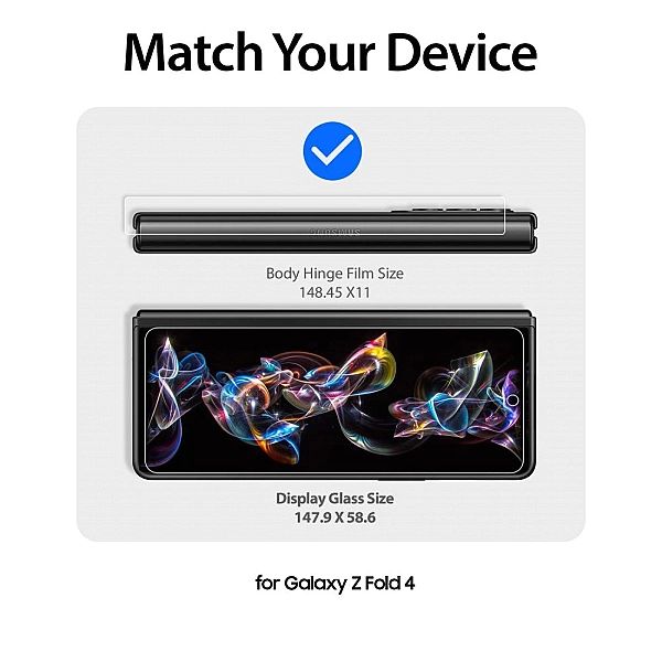 Szkło Hartowane Whitestone Dome Glass 2-Pack Galaxy Z Fold 4