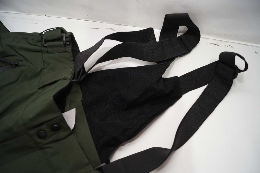 1694 Mapamyumco Spodnie narciarskie wodoszczelne M zieleń Snow Ski Bib