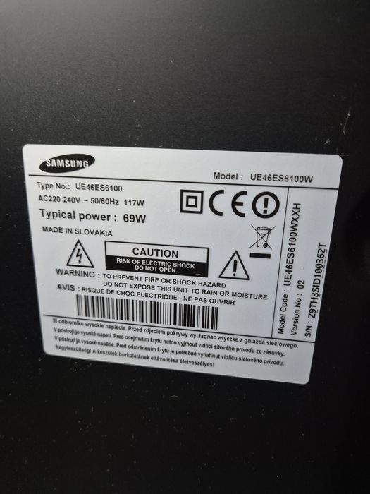 Telewizor Samsung Smart TV UE-46ES6100