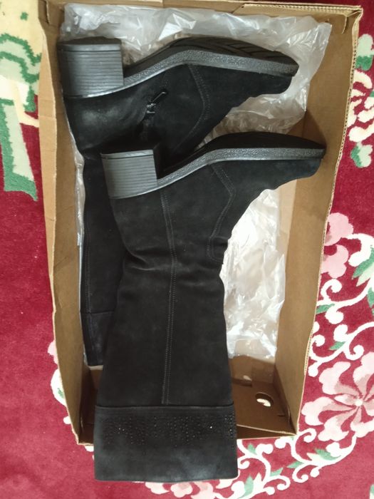 Женские сапоги тёплые