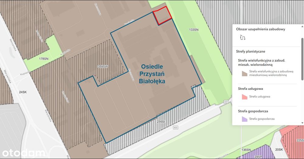 Grunt inwestycyjny Warszawa (Białołęka, 1800 mkw.) bezpośrednio - Widok 4