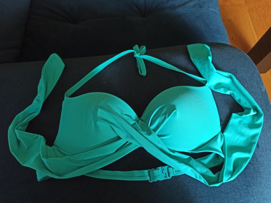 Strój kąpielowy bikini Calzedonia turkusowy S/M