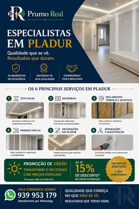 Pladur/DryWall Construçao seca