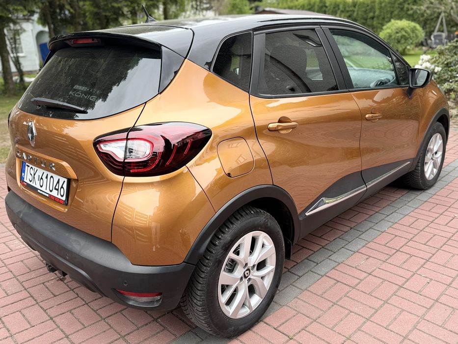 Renault Captur  w pieknym  kolorze