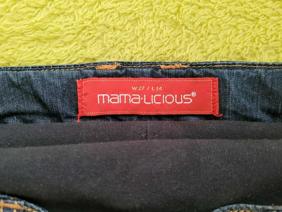 Spodnie ciążowe jeans Mama Licious