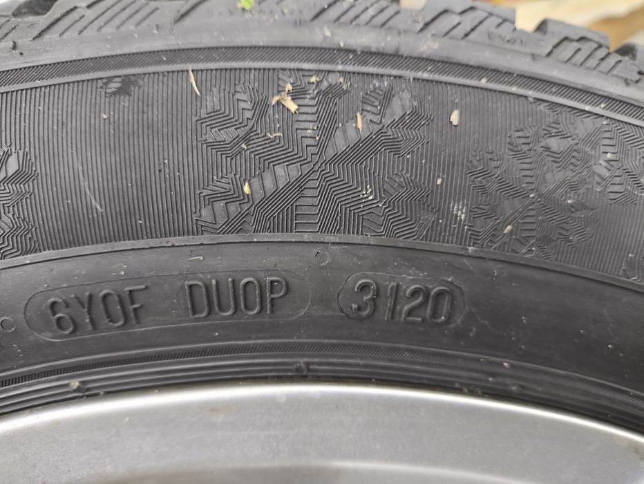 Komplet 4 kół zima  na Alu