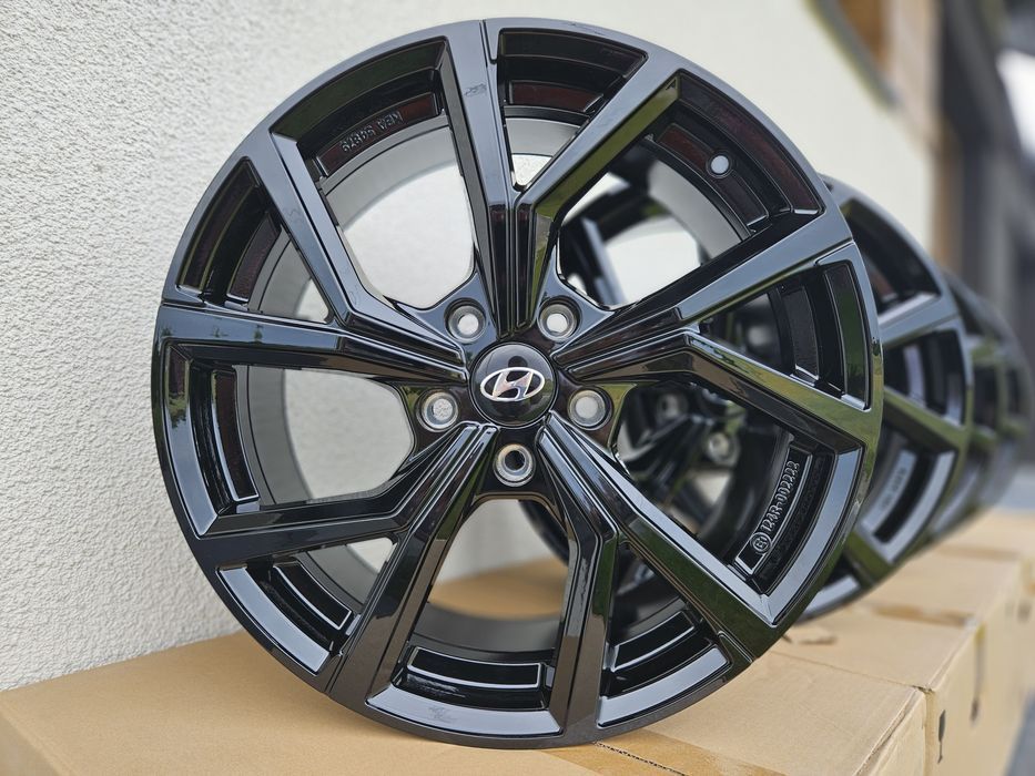 Hyundai Tucson 18 Nowe 5x114,3 Kona i30 Santa Fe Veloster Felgi Czarne