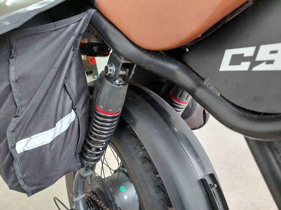 Bicicleta elétrica 1000W  50km/h autonomia 60km