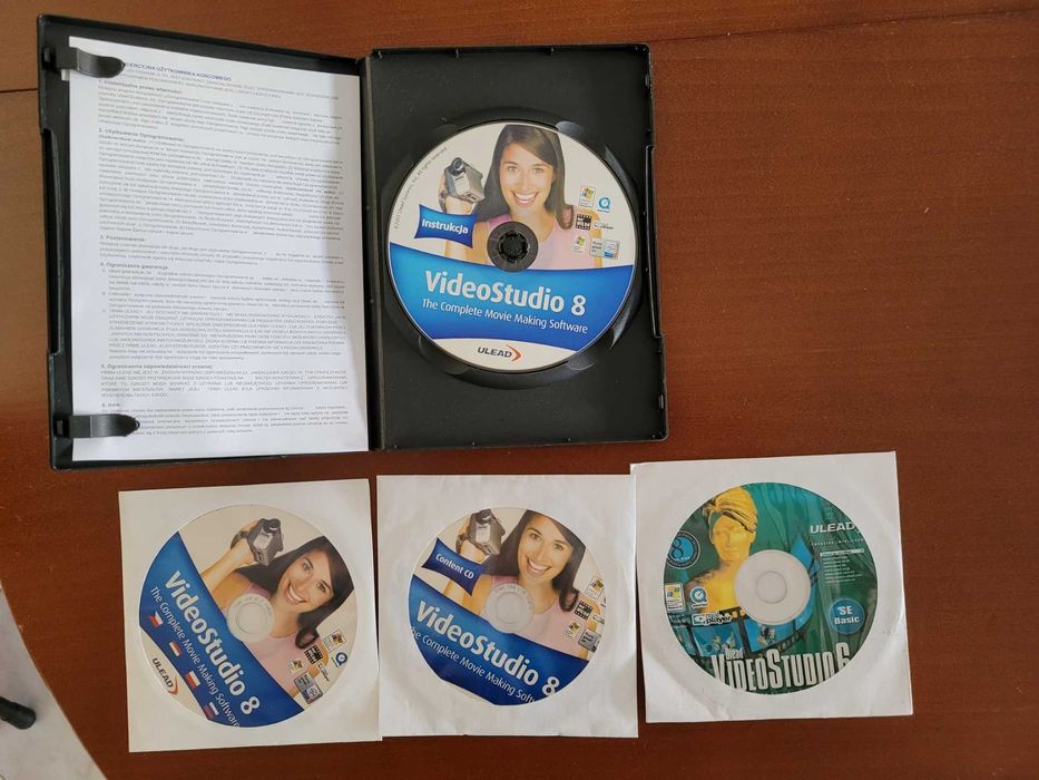Ulead VideoStudio 8 PC – program do montażu wideo | retro software