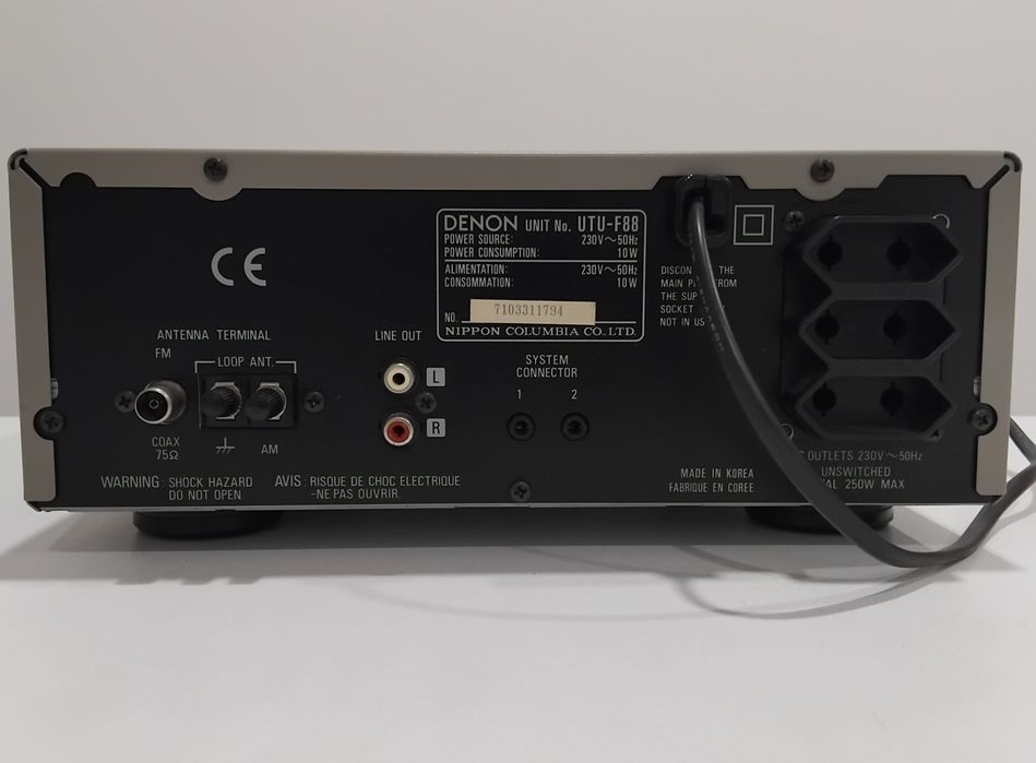 DENON Tuner Sintonizador Rádio UTU-F88