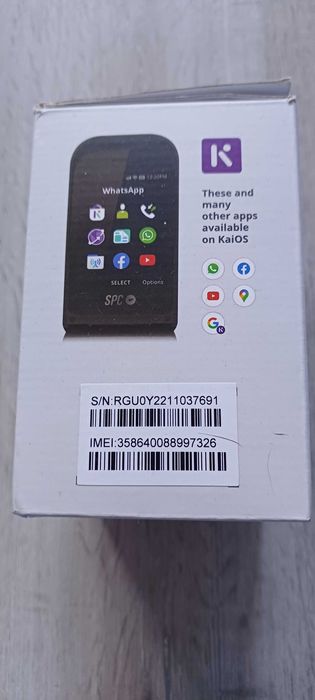 Telefon dla seniora Spc Jasper 2.4G