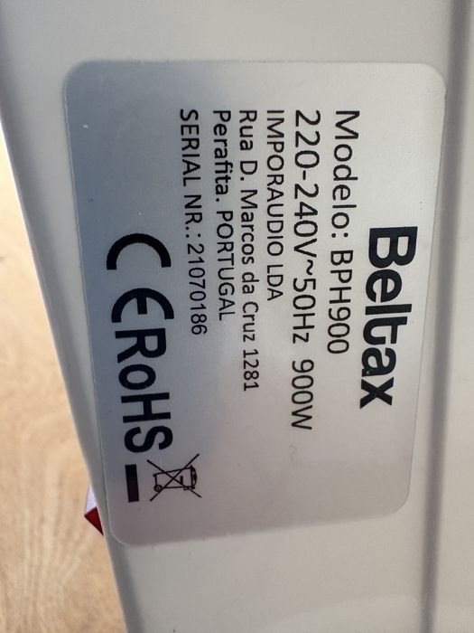 Emissor térmico Beltax