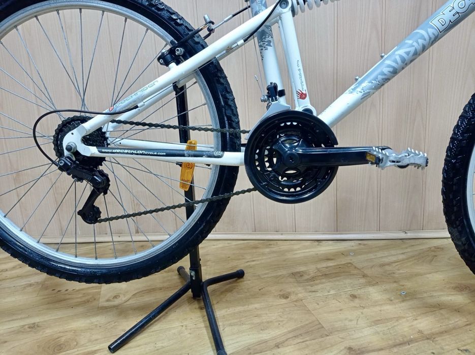 Bicicleta rockrider suspensão total