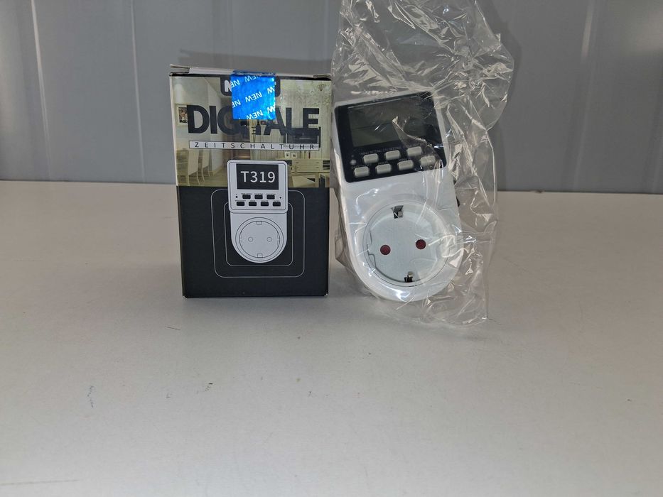 L037 Programator Czasowy Cyfrowy Gniazdko T319 Novkit 3600W