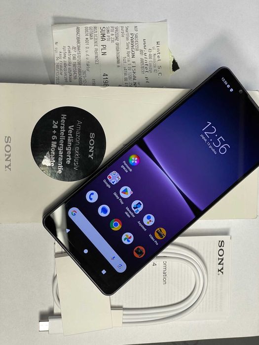 Smartfon SONY Xperia 1 IV 12/256GB 5G 6.5" 120Hz Purple XQCT54