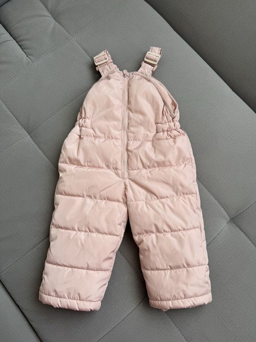 Штани зимові Reserved  на підтяжках /комбінезон 80 р