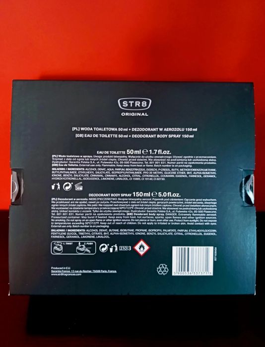 STR8 Original zestaw prezentowy kosmetyków