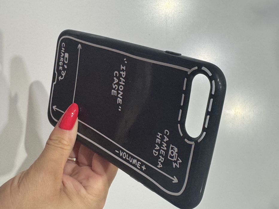 Чохол чорний на айфон 8 плюс iphone 8+ зелений