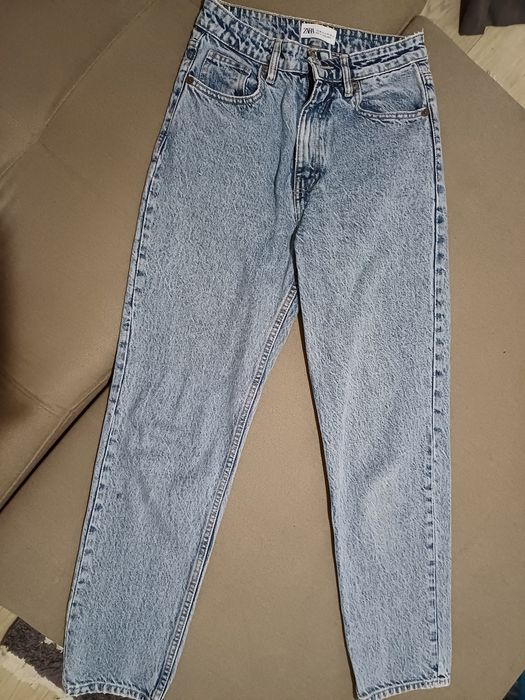 Джинси Zara 36 р сіро-голубі