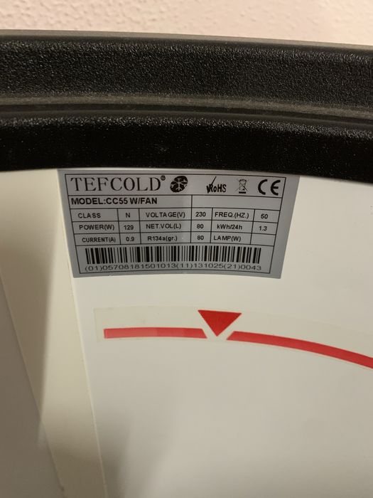 Refrigerador de Latas TEFCOLD
