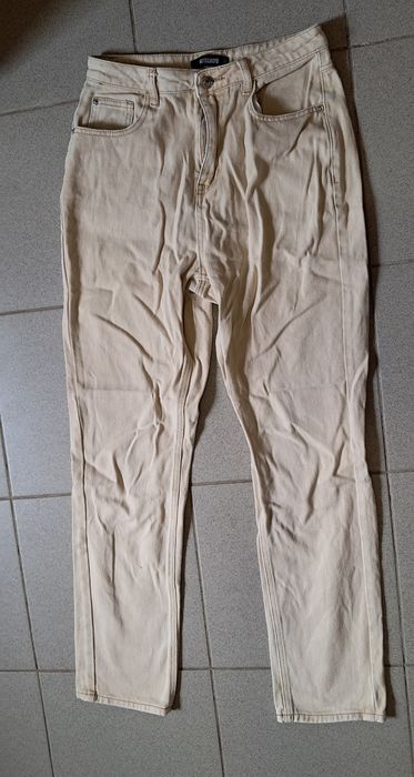 Актуальные штаны бежевые от Missguided