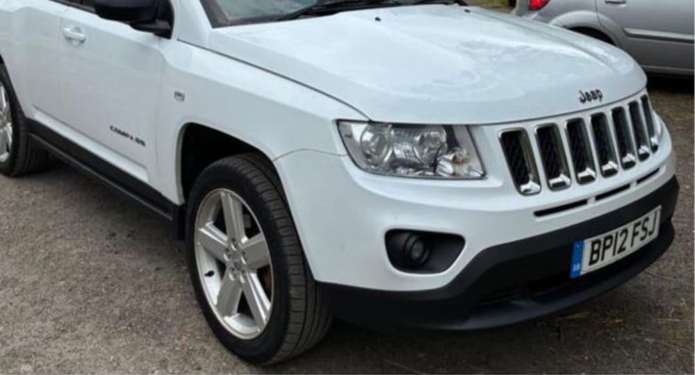 Przód kompletny zderzak jeep compas 2012r