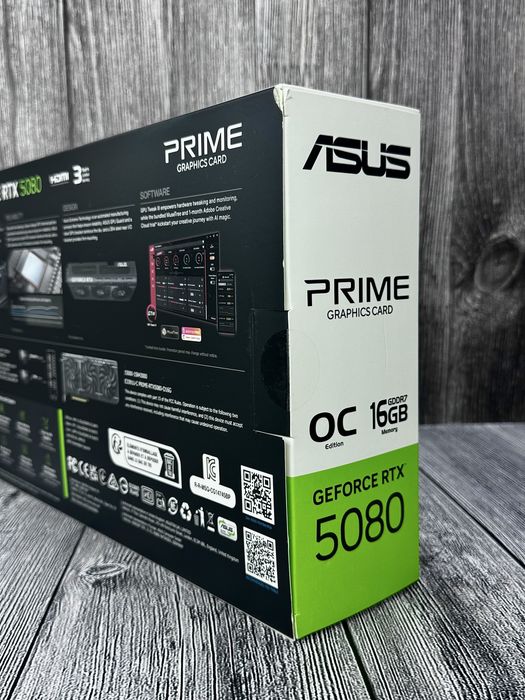 Asus GeForce RTX 5080 Prime OC 1 шт. NEW!