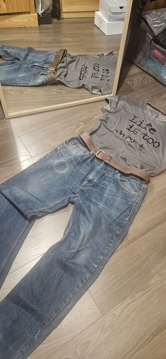 Spodnie jeansy męskie marki 157 rozm. W36 L32