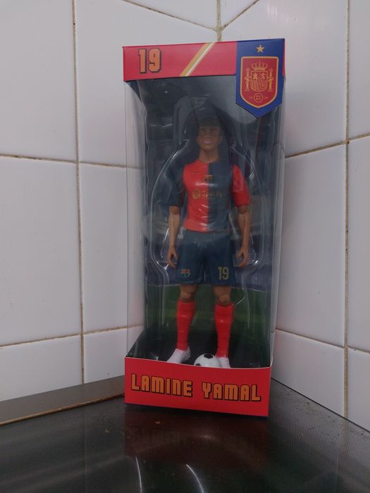 Bonecos de jogadores de futebol