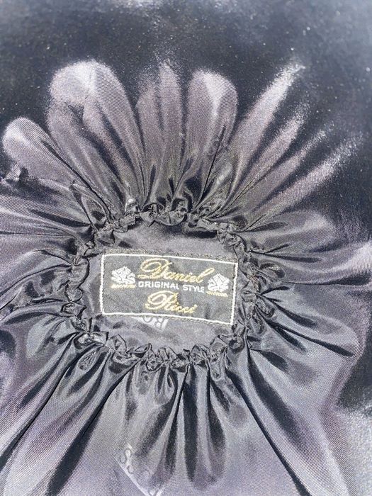 Капор голуба норка і шкіра кожа женская шапка ж