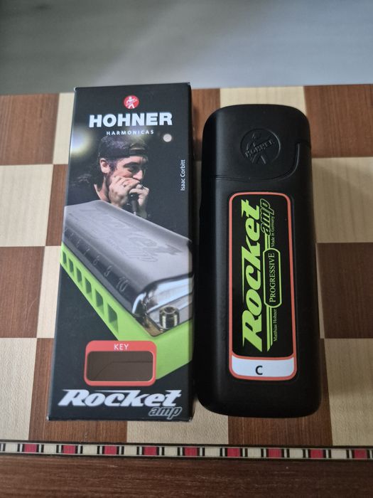 Губна гармошка Hohner Progressive Rocket АМР М201501бР C-major НОВАЯ !